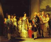 Francisco Jose de Goya Charles IV and His Family oil